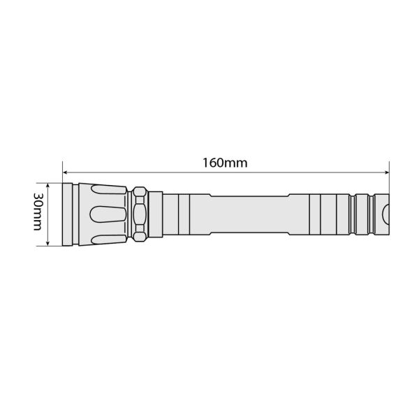 ΦΑΚΟΣ PATROL-LED SLIM 160mm ΦΑΚΟΣ PATROL-LED SLIM 160mm