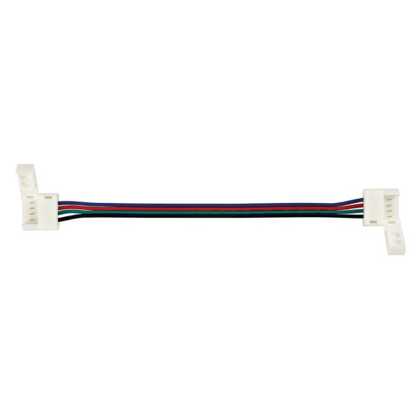ΑΝΤΑΛΛΑΚΤΙΚΗ ΦΙΣΑ CONNECT-2 ΜΕ 4 PIN ΓΙΑ ΤΑΙΝΙΑ LED RGB 16cm 3 ΤΕΜ.