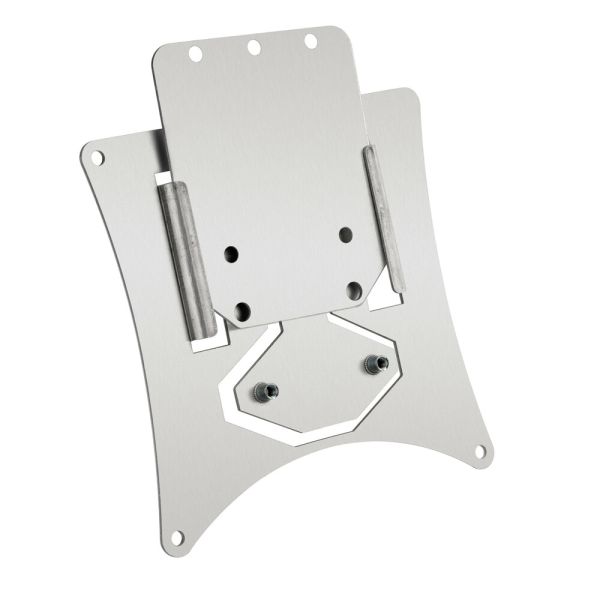 ΒΑΣΗ ΣΤΗΡΙΞΗΣ ΠΙΝΑΚΙΔΑΣ MOTO ΑΛΟΥΜΙΝΙΟΥ EASY-OFF ΜΕ ΑΠΟΣΠΩΜΕΝΟ ΣΥΣΤΗΜΑ ΓΙΑ ENDURO/OFF-ROAD 170x158mm LAMPA - 1 Tεμ.