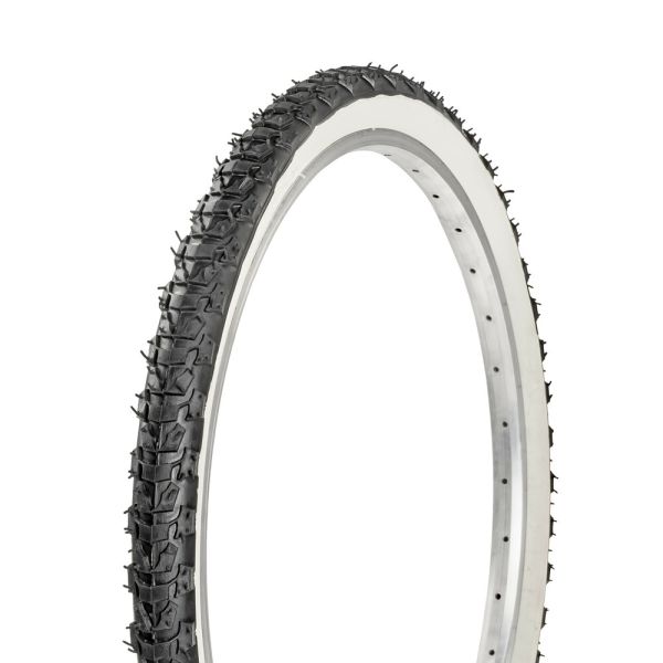 ΛΑΣΤΙΧΟ ΠΟΔΗΛΑΤΟΥ MTB 24x1,75 ΜΑΥΡΟ-ΑΣΠΡΟ LAMPA - 1 τεμ.