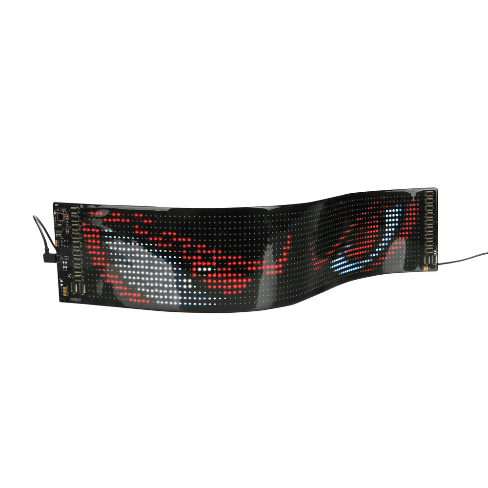 ΠΑΝΕΛ ΕΥΚΑΜΠΤΟ SMART LED PANEL 512 LED 70x173mm RGB ΜΕ ΚΑΛΩΔΙΟ 450cm ΓΙΑ USB & REMOTE CONTROL LAMPA - 1 ΤΕΜ.