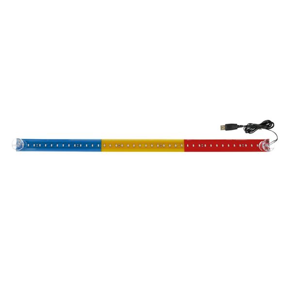 ΣΗΜΑΙΑ ΡΟΥΜΑΝΙΑΣ ΦΩΤΙΖΟΜΕΝΗ 42LED 60cm 24V ΜΕ ΒΕΝΤΟΥΖΑ & USB  ΜΕ ΚΑΛΩΔΙΟ 150cm LAMPA -  1 Τεμ. ΣΗΜΑΙΑ ΡΟΥΜΑΝΙΑΣ ΦΩΤΙΖΟΜΕΝΗ 42LED 60cm 24V ΜΕ ΒΕΝΤΟΥΖΑ & USB  ΜΕ ΚΑΛΩΔΙΟ 150cm LAMPA -  1 Τεμ.