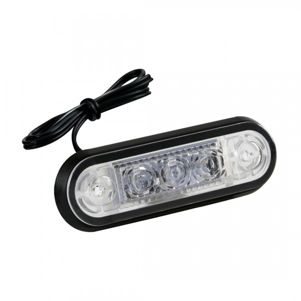 ΦΩΣ ΟΓΚΟΥ 3LED ΠΟΡΤΟΚΑΛΙ SMD 12/24V 85mm LAMPA - 20ΤΕΜ.