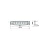 ΦΩΣ ΟΓΚΟΥ 9>32V 6 LED ΠΡΑΣΙΝΟ ΧΡΩΜΑ 95,6x19,8mm ΜΕ ΕΓΚΡΙΣΗ ΤΥΠΟΥ E148 LAMPA -  1 Τεμ.