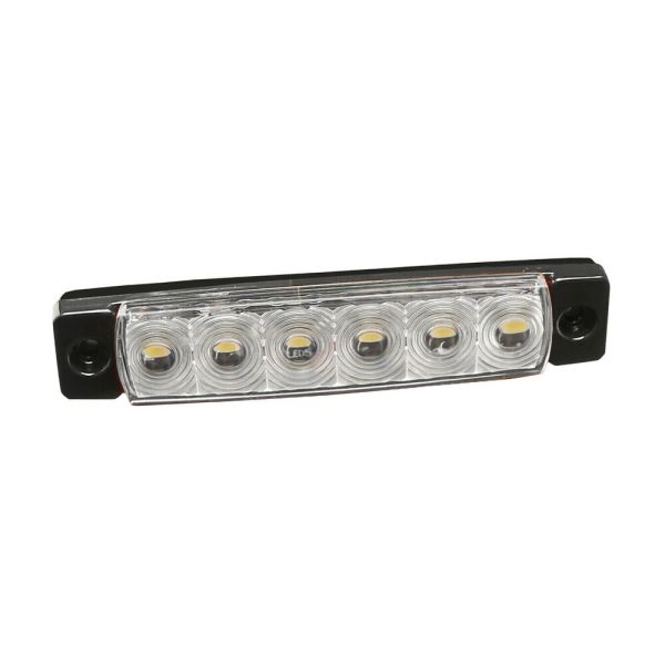 ΦΩΣ ΟΓΚΟΥ 9>32V 6 LED ΛΕΥΚΟ ΔΙΑΦΑΝΟ 95,6x19,8mm ΜΕ ΕΓΚΡΙΣΗ ΤΥΠΟΥ E148 LAMPA -  20 Τεμ.