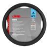Lampa - Κάλυμμα Τιμονιού Φορτηγού NOBLE από Skeentex L 46-48εκ. Άοσμο Μαλακό αντιολισθητικό εύκολη τοποθέτηση φαρδιά λαβή 10εκ. Μαύρο - 1 τεμ. (L9708.2)