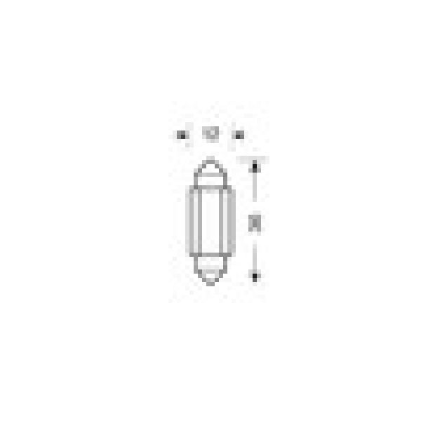 ΛΑΜΠΑΚΙ ΠΛΑΦΟΝΙΕΡΑΣ 9>32V sv28,5-8 2SMDx1CHIP LED 70lm CAN-BUS 12x36mm ΠΟΡΤΟΚΑΛΙ ΚΟΥΤΙ 20ΤΕΜ.