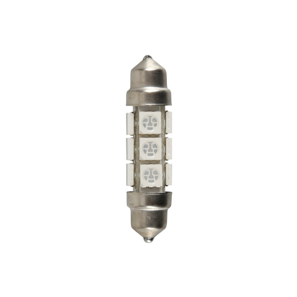 ΛΑΜΠΑΚΙ ΠΛΑΦΟΝΙΕΡΑΣ 24/28V 11x43mm 205lm 12xSMD LED ΠΡΑΣΙΝΟ ΔΙΠΛΗΣ ΠΟΛΙΚΟΤΗΤΑΣ LAMPA - 20 ΤΕΜ.