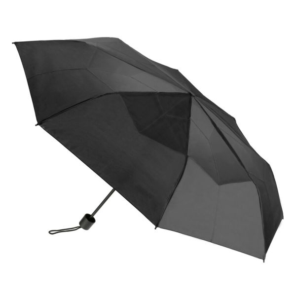 ΟΜΠΡΕΛΑ COMPACT BASE Φ97cm ΧΕΙΡΟΚΙΝΗΤΟ ΑΝΟΙΓΜΑ ΣΕ ΜΑΥΡΟ ΧΡΩΜΑ LAMPA - 1 ΤΕΜ.