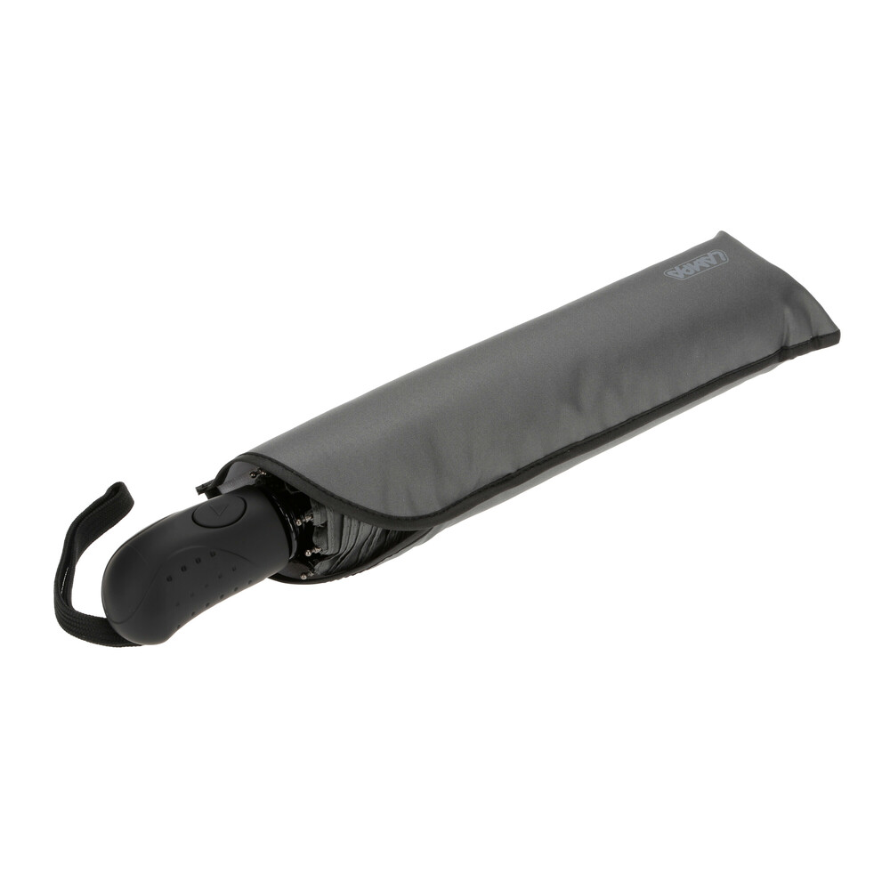 ΟΜΠΡΕΛΑ COMPACT MIDI Φ98cm ΑΝΤΙΑΝΕΜΙΚΗ ΜΕ ΑΥΤΟΜΑΤΟ ΑΝΟΙΓΜΑ ΣΕ ΓΚΡΙ ΧΡΩΜΑ LAMPA - 1 ΤΕΜ.
