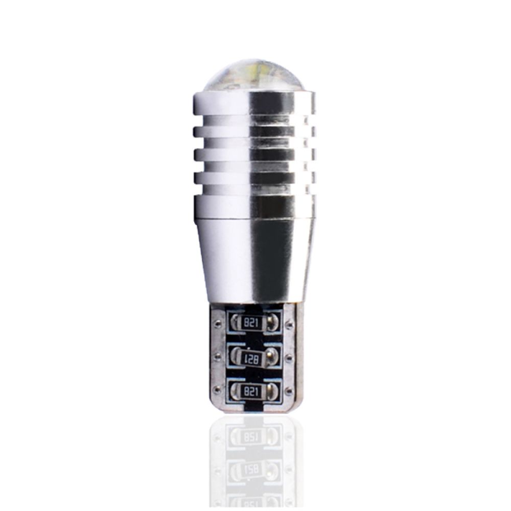 T10 W5W 12V W2,1x9,5d LED 1xSMD3535 ΛΕΥΚΟ (ΚΑΡΦΩΤΟ CAN-BUS) BLISTER 2ΤΕΜ. M-TECH