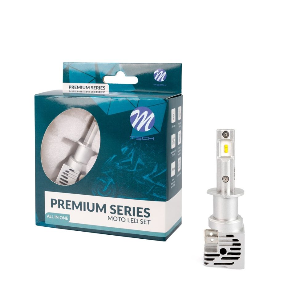 ΛΑΜΠΑ LED H1 9-32V 6.500K 5.000lm 50W CSP1860 LED ALL IN ONE PREMIUM SERIES  M-TECH - 1 ΤΕΜ.