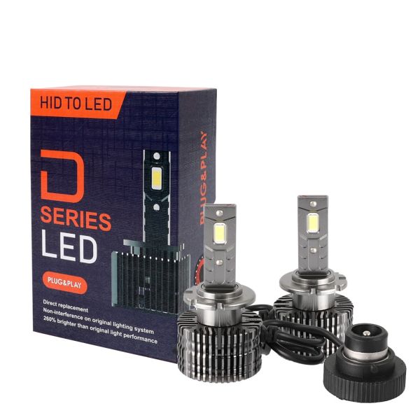 D2S 12V P32d-2 6000K 8.400lm 35W D-SERIES LED PLUG & PLAY KIT CAN-BUS (ΜΕ ΑΝΕΜΙΣΤΗΡΑΚΙ) MTECH - 2ΤΕΜ.