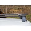 Menabo - Σετ Μπάρες Οροφής Αλουμινίου τύπου Sherman XL Black Για Audi A4 Allroad (B9) 06/2016 > 5πορτο Μήκος 135cm Για Raised Rails - 1 σετ. (12290/MB)