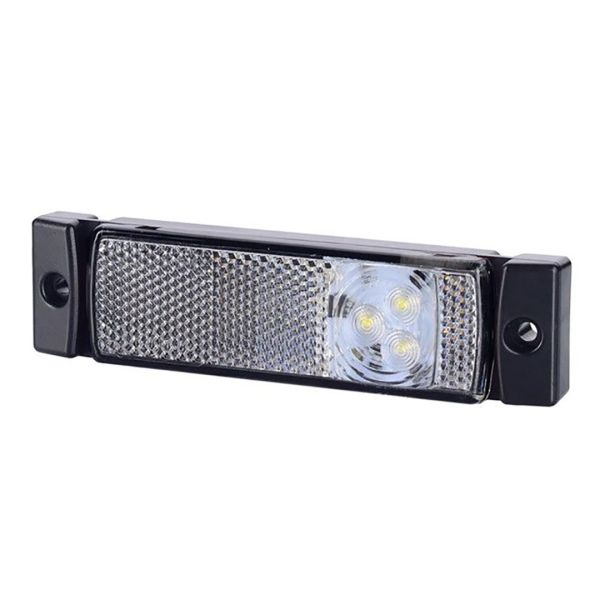 ΦΩΣ ΟΓΚΟΥ ΑΝΑΚΛΑΣΤΙΚΟ LD127 12/24V 3LED HORPOL ΛΕΥΚΟ 13 x 3  cm -1ΤΕΜ. ΦΩΣ ΟΓΚΟΥ ΑΝΑΚΛΑΣΤΙΚΟ LD127 12/24V 3LED HORPOL ΛΕΥΚΟ 13 x 3  cm -1ΤΕΜ.
