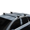 MENABO ΜΠΑΡΕΣ ΟΡΟΦΗΣ ΑΛΟΥΜΙΝΙΟΥ LINCE XL SILVER 135 cm ΣΕ ΑΣΗΜΙ ΧΡΩΜΑ ΓΙΑ Peugeot 508 Station Wagon 5 doors 2018> ΜΕ FLUSH RAILS - 2 ΤΕΜ (8880/MB)