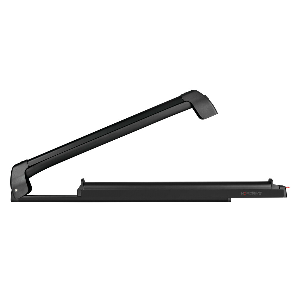 Nordrive - Βάση Σκι Οροφής Pro‑Slider EVO PS‑60 Black σε Μαύρο Χρώμα με Αντικλεπτικό Σύστημα και Συρόμενη Λειτουργία σε Διαστάσεις 800x50x135 mm για 6 ζευγάρια σκι ή 4 snowboard - 1 τεμ. (N40001)