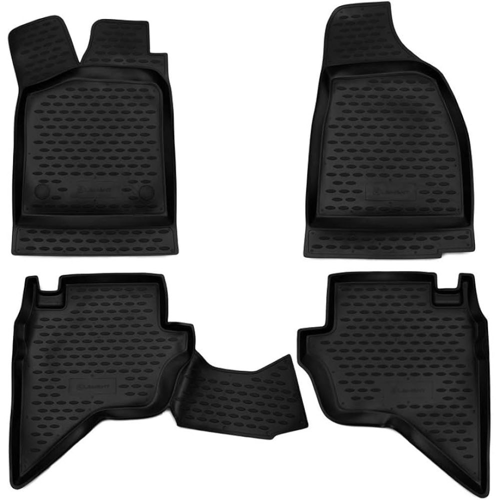 ΠΑΤΑΚΙΑ ΣΕ ΣΚΑΦΗ TPE ΛΑΣΤΙΧΟ ΓΙΑ FORD RANGER 2007-2011  ΣΕ ΜΑΥΡΟ ΧΡΩΜΑ NOVLINE - 4 ΤΕΜ.