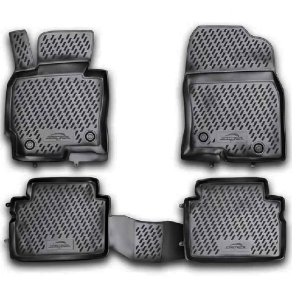 ΠΑΤΑΚΙΑ ΣΕ ΣΚΑΦΗ TPE ΛΑΣΤΙΧΟ ΓΙΑ MAZDA CX-5 2011-2016  ΣΕ ΜΑΥΡΟ ΧΡΩΜΑ NOVLINE - 4 ΤΕΜ.