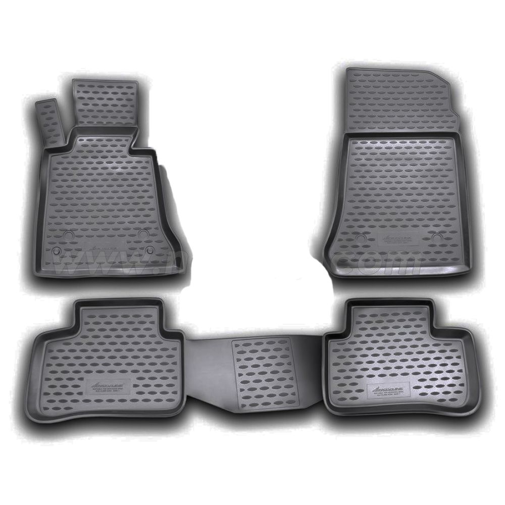 ΠΑΤΑΚΙΑ ΣΕ ΣΚΑΦΗ TPE ΛΑΣΤΙΧΟ ΓΙΑ MERCEDES GLK X204 10/2008+  ΣΕ ΜΑΥΡΟ ΧΡΩΜΑ NOVLINE - 4 ΤΕΜ.