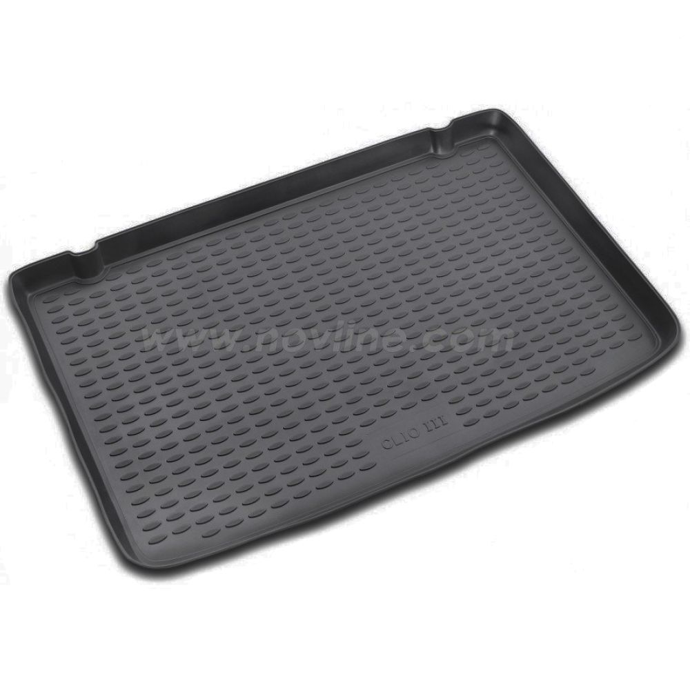 ΠΑΤΑΚΙ ΣΚΑΦΗ ΠΟΡΤ ΜΠΑΓΚΑΖ ΓΙΑ RENAULT CLIO ΤΡΙΘΥΡΟ III 10/2005+ TPE ΛΑΣΤΙΧΟ ΣΕ ΜΑΥΡΟ ΧΡΩΜΑ NOVLINE - 1 ΤΕΜ.