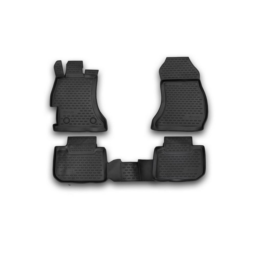ΠΑΤΑΚΙΑ ΣΕ ΣΚΑΦΗ TPE ΛΑΣΤΙΧΟ ΓΙΑ SUBARU XV 2012-2017  ΣΕ ΜΑΥΡΟ ΧΡΩΜΑ NOVLINE - 4 ΤΕΜ.