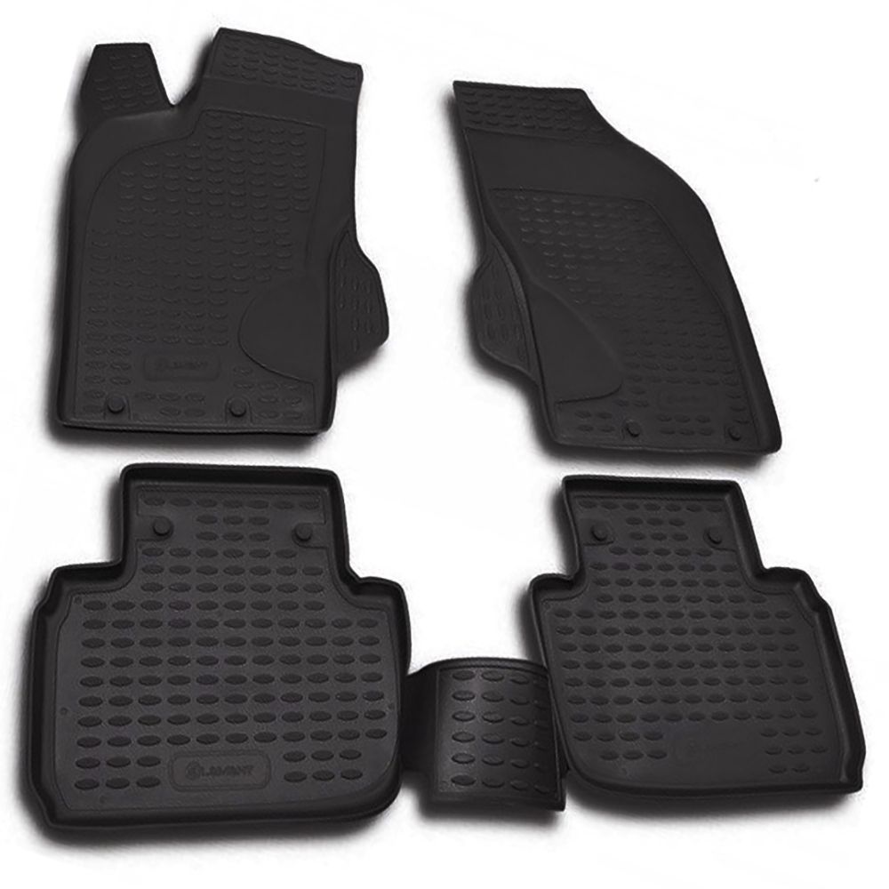 ΠΑΤΑΚΙΑ ΣΕ ΣΚΑΦΗ TPE ΛΑΣΤΙΧΟ ΓΙΑ ALFA ROMEO 147 12/2000-2008  ΣΕ ΜΑΥΡΟ ΧΡΩΜΑ NOVLINE - 4 ΤΕΜ.