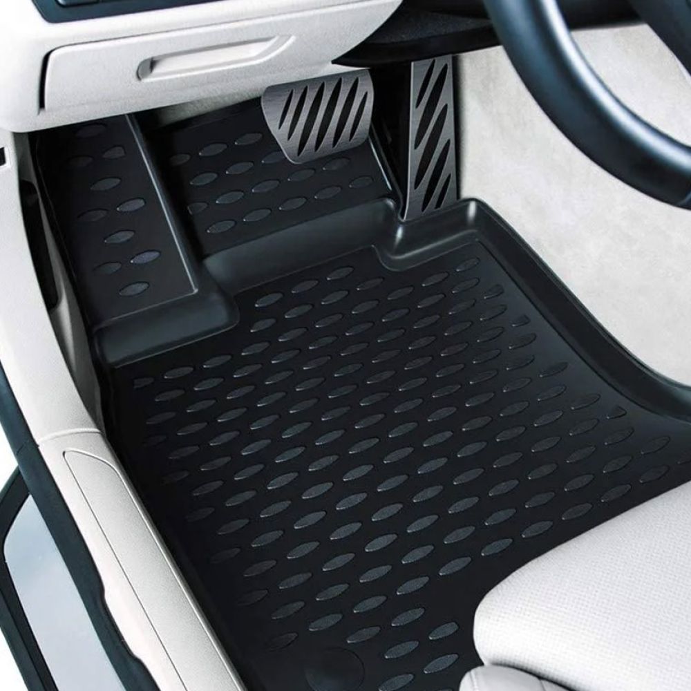 ΠΑΤΑΚΙΑ ΣΕ ΣΚΑΦΗ TPE ΛΑΣΤΙΧΟ ΓΙΑ BMW ΣΕΙΡΑ 7 F01 4D 2007-2015   ΣΕ ΜΑΥΡΟ ΧΡΩΜΑ NOVLINE - 4 ΤΕΜ.