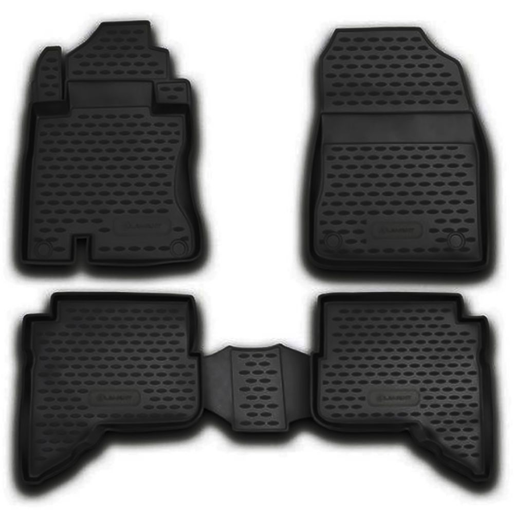 ΠΑΤΑΚΙΑ ΣΕ ΣΚΑΦΗ TPE ΛΑΣΤΙΧΟ ΓΙΑ DAIHATSU TERIOS 5D 2006-2013  ΣΕ ΜΑΥΡΟ ΧΡΩΜΑ NOVLINE - 4 ΤΕΜ.