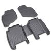 ΠΑΤΑΚΙΑ ΣΕ ΣΚΑΦΗ TPE ΛΑΣΤΙΧΟ ΓΙΑ HONDA JAZZ 5D 2002-2008   ΣΕ ΜΑΥΡΟ ΧΡΩΜΑ NOVLINE - 4 ΤΕΜ.