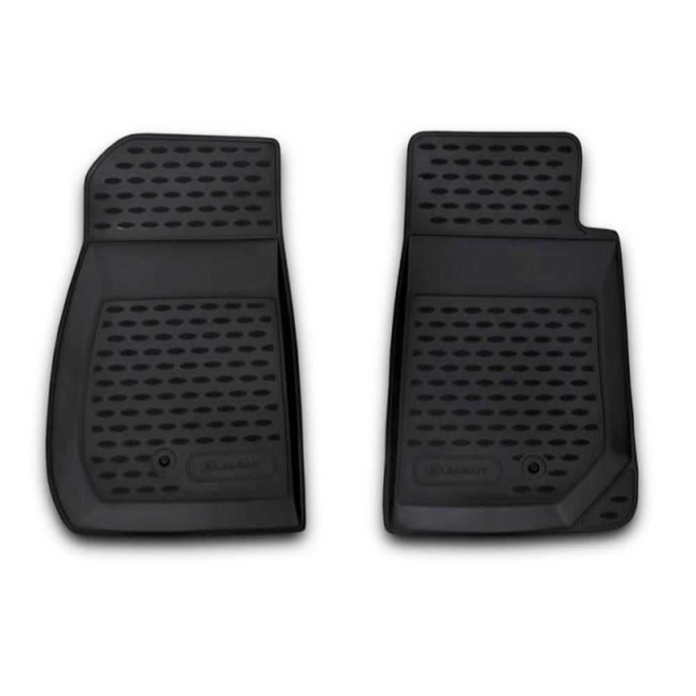 ΠΑΤΑΚΙΑ ΣΕ ΣΚΑΦΗ TPE ΛΑΣΤΙΧΟ ΓΙΑ JEEP WRANGLER 3D 2007-2018  ΣΕ ΜΑΥΡΟ ΧΡΩΜΑ NOVLINE - 2 ΤΕΜ.