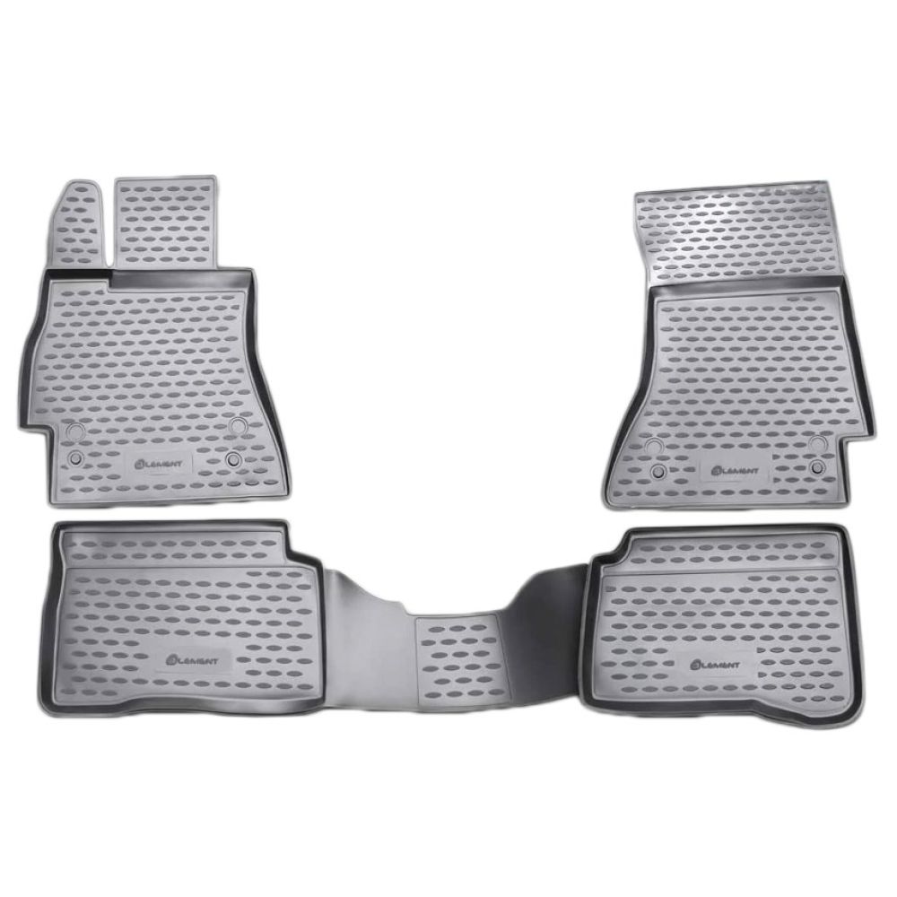 ΠΑΤΑΚΙΑ ΣΕ ΣΚΑΦΗ TPE ΛΑΣΤΙΧΟ ΓΙΑ MERCEDES S-KLAS W221 2005-2013  ΣΕ ΜΑΥΡΟ ΧΡΩΜΑ NOVLINE - 4 ΤΕΜ.