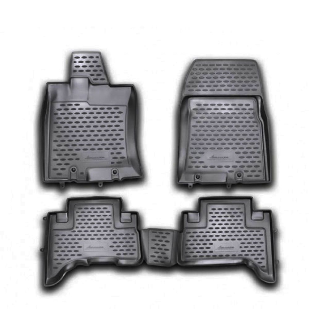 ΠΑΤΑΚΙΑ ΣΕ ΣΚΑΦΗ TPE ΛΑΣΤΙΧΟ ΓΙΑ TOYOTA FJ-CRUISER 2006+   ΣΕ ΜΑΥΡΟ ΧΡΩΜΑ NOVLINE - 4 ΤΕΜ.