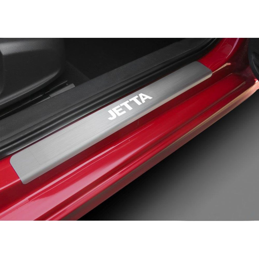 VW JETTA 2011-2015 /2015+ ΜΑΡΣΠΙΕ ΕΣΩΤΕΡΙΚΑ ΧΡΩΜΙΟ ΑΥΤΟΚΟΛΛΗΤΑ 4ΤΕΜ.