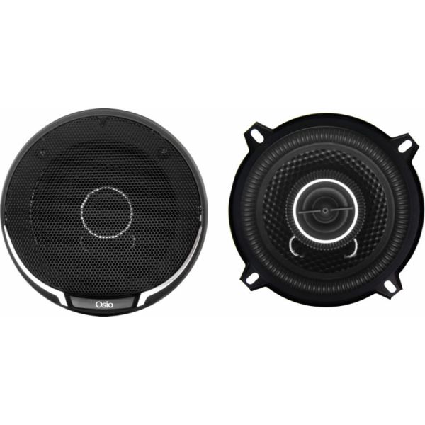 ΗΧΕΙΑ 2 ΔΡΟΜΩΝ 5,25inc 130mm ΣΤΡΟΓΓΥΛΑ 120W 86dB OSIO - 2 ΤΕΜ.