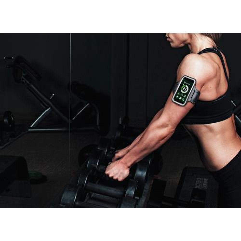 ΘΗΚΗ ΚΙΝΗΤΟΥ ΧΕΙΡΟΣ ARM BAND M ΜΑΧ 4,7 INCH ΜΑΥΡΗ ΜΕ ΕΛΑΣΤΙΚΟ ΙΜΑΝΤΑ ΚΑΙ VELCRO LAMPA - 1 ΤΕΜ.
