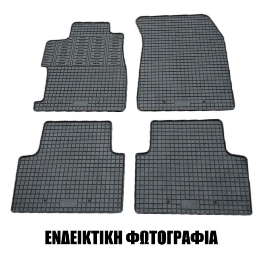 Cik - ΠΑΤΑΚΙΑ ΑΥΤΟΚΙΝΗΤΟΥ ΑΠΟ ΛΑΣΤΙΧΟ ΓΙΑ OPEL E-MOKKA ΗΛΕΚΤΡΙΚΟ 2021+ ΣΕ ΜΑΥΡΟ ΧΡΩΜΑ ΜΕ ΚΟΥΜΠΩΜΑΤΑ - 4 ΤΕΜ. (RM.OP.0030/CK)