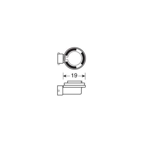 H11 12V 55W PGJ19-2 XENON ICE 5.000K 2ΤΕΜ.