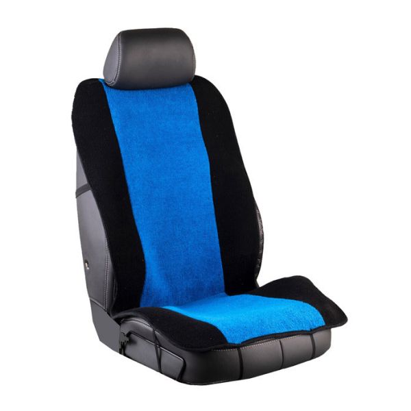 Race Axion - Πλατοκαθίσματα για Εμπρόσθια Καθίσματα με Universal Εφαρμογή από Πετσέτα (70% Βαμβάκι / 30% Πολυεστέρας) σε Δίχρωμο Μαύρο Μπλε - 2 Τεμ. (PLAT.60014-RXLY)