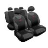 Lampa - ΚΑΛΥΜΜΑΤΑ ΚΑΘΙΣΜΑΤΩΝ "DRIVE-JEANS" ΣΕΤ - ΓΚΡΙ - 9 τεμ. (L5480.7)