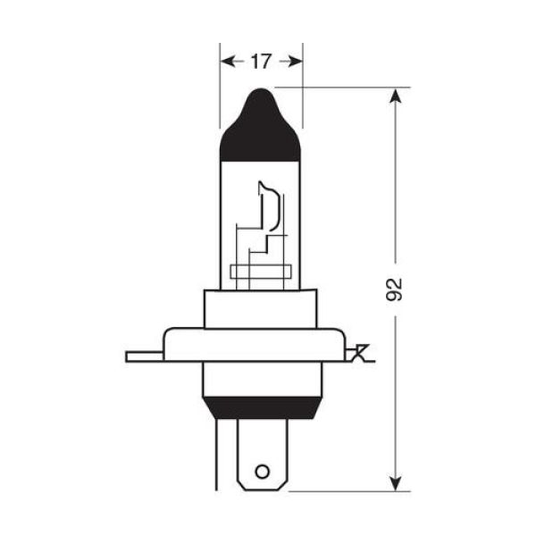 H4 24V 75/70W P43t