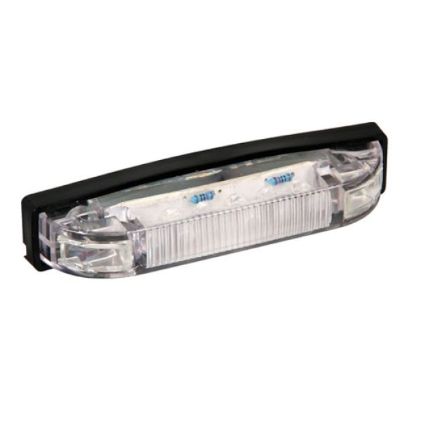 ΦΩΣ ΦΟΡΤΗΓΟΥ 6LED ΠΟΡΤΟΚΑΛΙ 24V 100mm