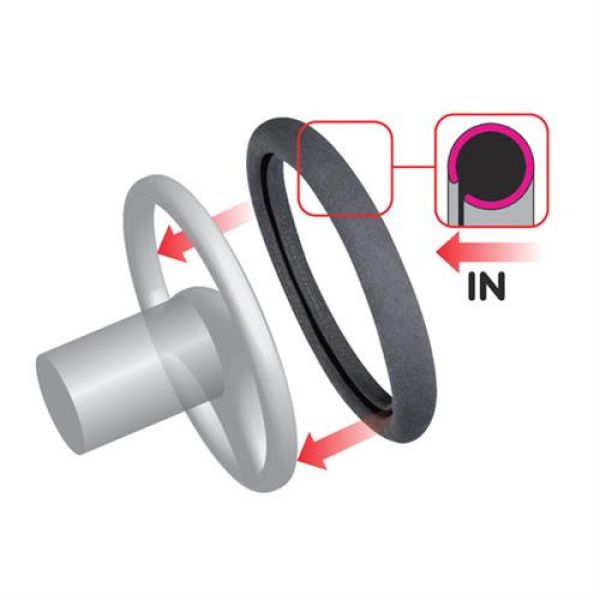 Lampa Κάλυμμα Τιμονιού Αυτοκινήτου Ecopelle Premium 36.5-38εκ. Άοσμο Λείο Skeentex Μαύρο 1-τεμ. (L3314.4)