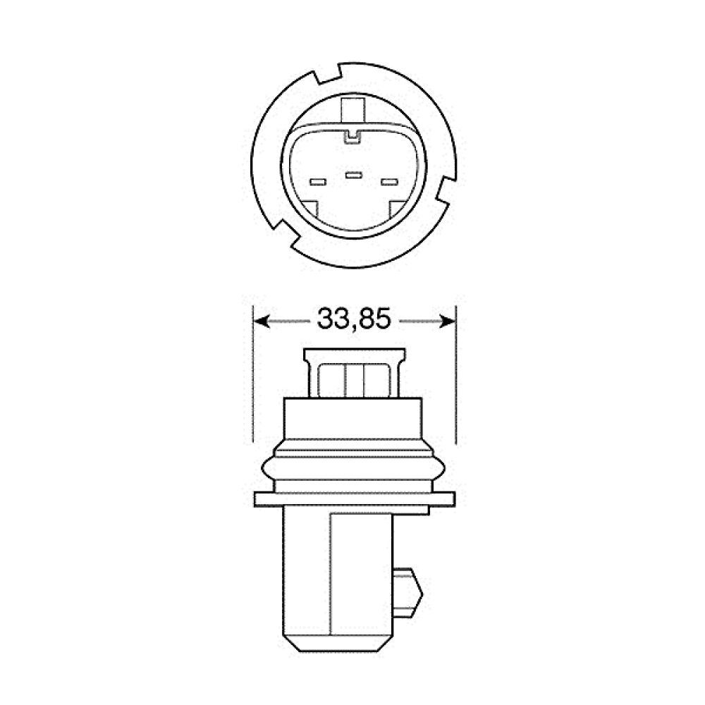 HB1 9004 12V 65/45W BLU-XE 4.500K +20% ΚΟΥΤΙ 2ΤΕΜ.