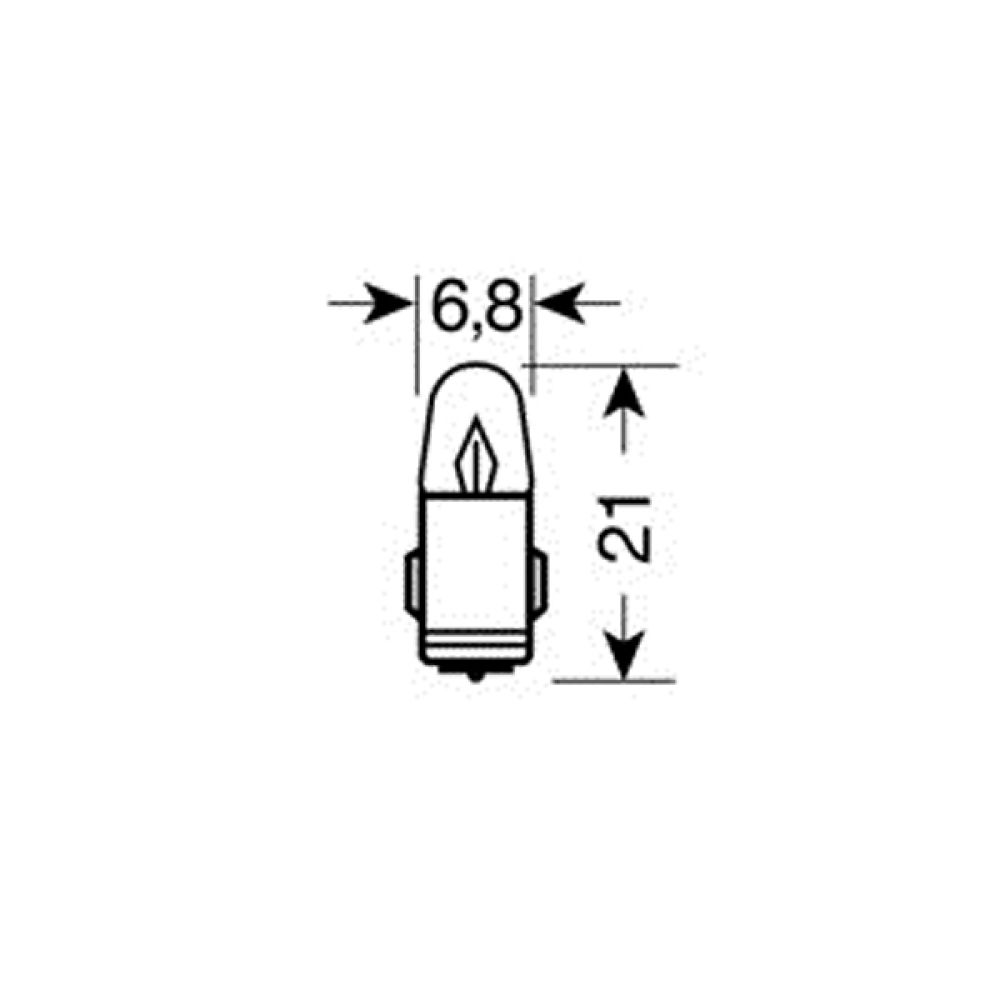 ΛΑΜΠΑΚΙΑ ΜΙΝΙΟΝ (J) 12V/2W BA7s ΠΡΑΣΙΝΑ