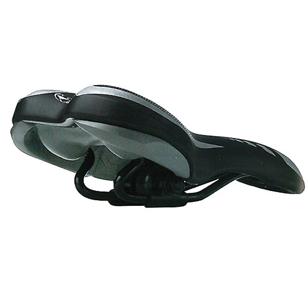 Σέλα ποδηλάτου (270x140mm /370gr) μαύρη Wave Saddle
