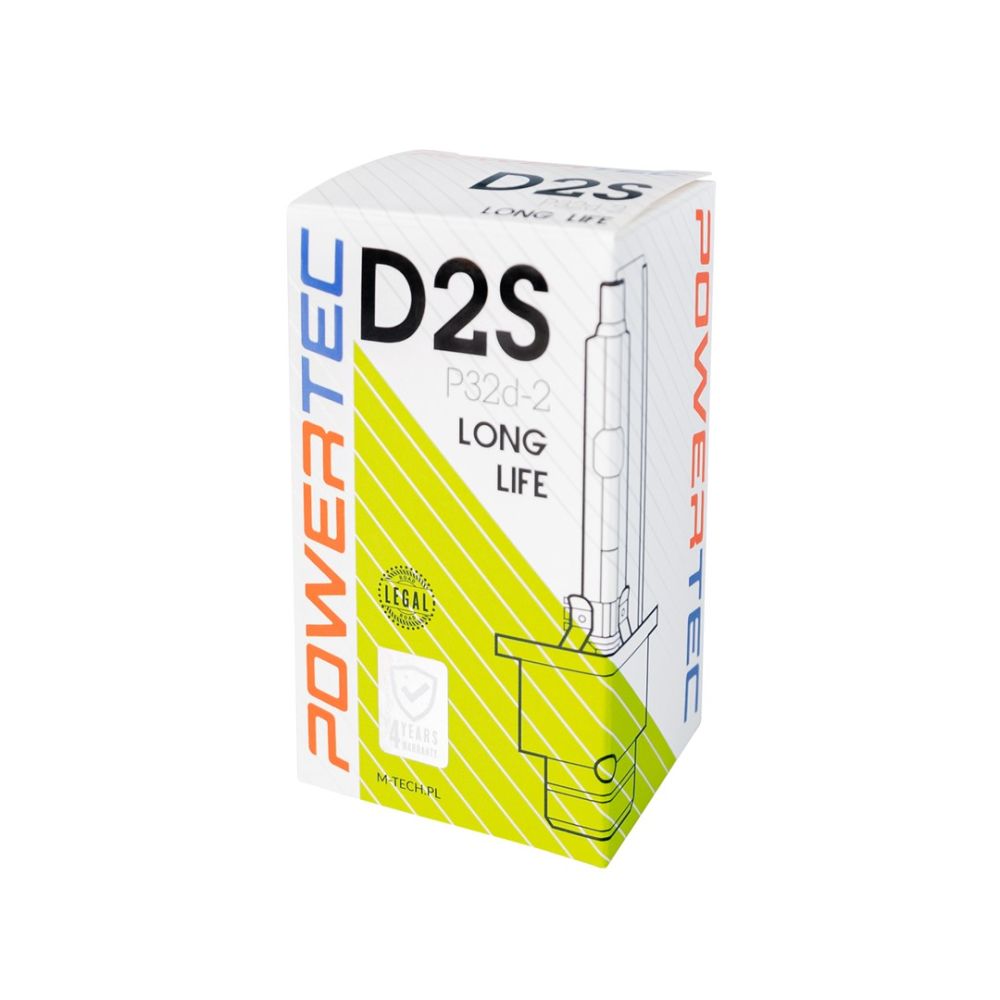 ΛΑΜΠΑ XENON D2S 85V 35W 4.300k max3200lm PK32d-2 POWERTEC LONG LIFE 01C M-TECH - 1 ΤΕΜ
