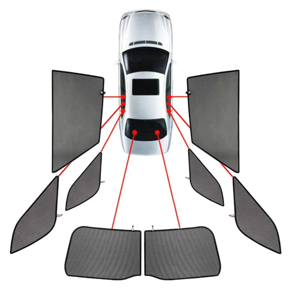 CarShades - ΚΟΥΡΤΙΝΑΚΙΑ  CAR SHADES ΓΙΑ BMW ΣΕΙΡΑ 2 F46 GRAND TOURER 5D 2014+ - 8ΤΕΜ. (PVC.BMW-2SGT-5-A)