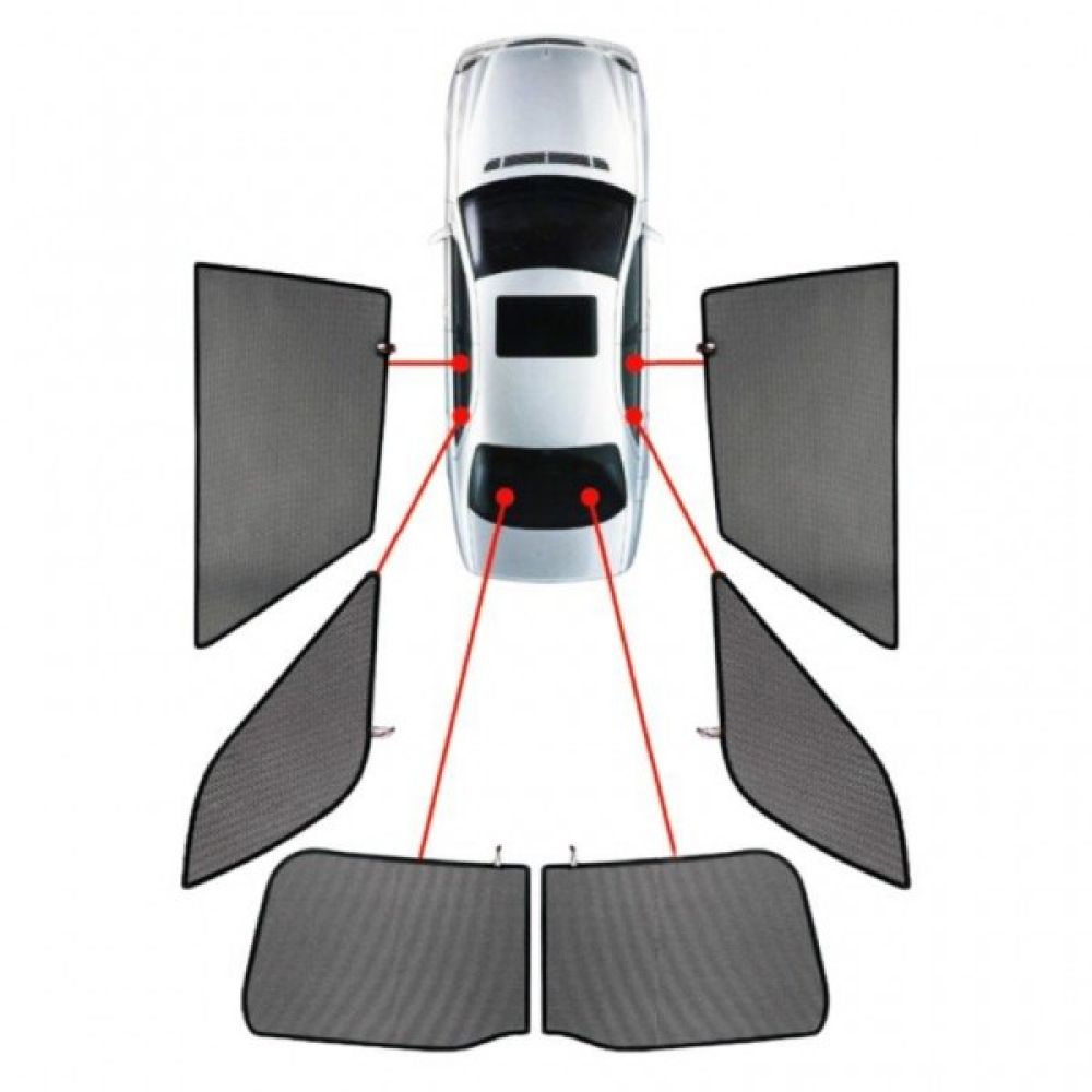 CarShades - ΚΟΥΡΤΙΝΑΚΙΑ  CAR SHADES ΓΙΑ LAND ROVER DISCOVERY 5D 2017+ - 6 ΤΕΜ. (PVC.LRO-DISC-5-E)