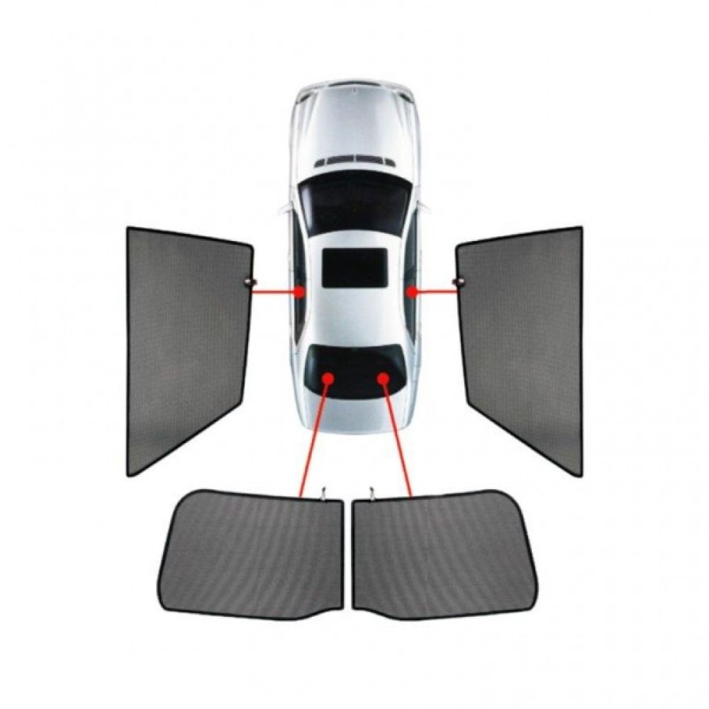 CarShades - ΚΟΥΡΤΙΝΑΚΙΑ  CAR SHADES ΓΙΑ MG MG4 EV 5D 2022+ - 4 ΤΕΜ. (PVC.MG4EV-5-A)
